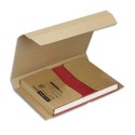 EMBALLAGE Etui postal en carton brun, fermeture adhésive Standard - Dimensions : L28 x H1 x P22 cm