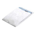TYVEK Boîte de 100 pochettes blanches Expander Gusset en polyéthylène haute densité Ft 30,5 x 40,6 x 5 cm