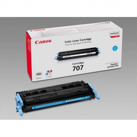 CANON 707 (707/9423A004) Cartouche laser cyan de marque Canon 707-9423A004