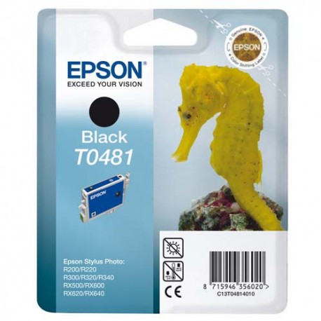 T0481 (T048140) EPSON Cartouche jet d'encre noir de marque Epson C13T048140
