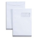 Enveloppe blanche LA COURONNE Boite 250 mise sous pli automatique 110g format C4 (229 x 324) fenêtre