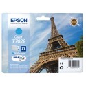 T7022 (T702240) EPSON Cartouche jet d'encre cyan XL de marque Epson C13T702240 (Tour Eiffel)