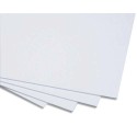 CLAIREFONTAINE Cartons blancs et bristol carton contrecollé 1 face 50x65 cm médium 600g