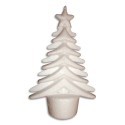 20 arbres de Noël originaux à décorer en styropor de 14x9cm. Un socle permet de le faire tenir debout.