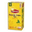 LIPTON Boîte de 25 sachets de thé Yellow Label