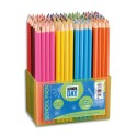 Crayon de couleur JPC corps hexagonal assortis schoolpack de 144