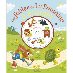 LITO DIFFUSION Livre avec CD 15 fables de la Fontaine
