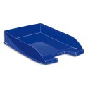 Corbeille à courrier Eco 5* - Corbeille polystyrène jusqu'au format 24 x 32 cm Dim. L35 x H6,5 x P25,5 cm - Bleu