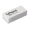 Gomme Maped mini technic petit modèle avec fourreau pour le crayon, vendue par boîte de 36