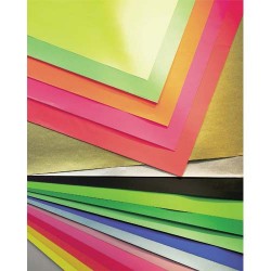 Papier affiche 60 x 80 cm - 10 couleurs vives
