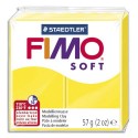 DTM Pâte à cuir Fimo Soft de 56 g coloris Jaune