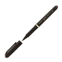Stylo feutre Uniball Sign Pen pointe en nylon largeur de trait 0,8 mm encre à pigments noire, bleue ou rouge - Noir