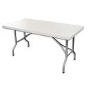 SODEMATUB Table pliante polyéthylène format 152 x 76 x 74 cm