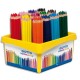 Crayons de couleur Giotto Méga gros module Méga  PEFC schoolpack de 108 couleurs