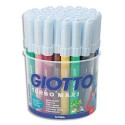 Feutre de coloriage Giotto MaxiTurbo pointe large pot de 48 feutres dessin de couleurs assorties