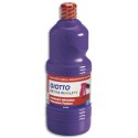 Gouache scolaire Giotto flacon 1 litre liquide couleur violette