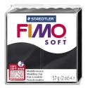 DTM Pâte à cuire Fimo Soft de 56 g coloris Noir