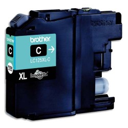 BROTHER LC-125C (LC125C) Cartouche jet d'encre HC cyan de marque brother LC125C (LCX125C)