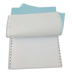 Papier listing ELVE - B/1000 paravents listing 240x12 2 exemplaires pastel bande caroll détachable