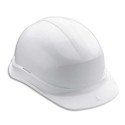 DELTA PLUS Casque de sécurité en polyéthylène avec bandeau de tour de tête réglable EN397 blanc