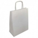 EMBALLAGE Paquet de 250 Sacs en papier Kraft blanc - Dimensions : L24 x H31 x P12 cm
