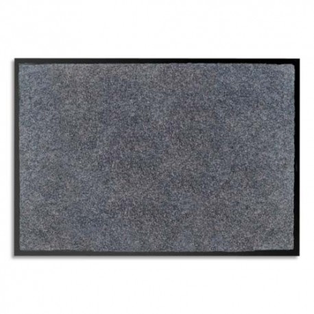 PAPERFLOW Tapis d'accueil odoriférant en polyamide. Coloris gris. Dim. 60 x 80 cm, épaisseur 6 mm
