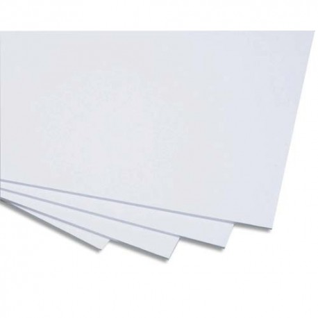 CLAIREFONTAINE Cartons gris recyclés 2 faces 60x80 cm extra fort 1625g, épaisseur 2,5 mm