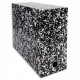 Boîte transfert marbrée Exacompta Anoney, carton rigide recouvert papier vernis dimensions  34x25,5cm