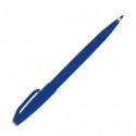 Stylo feutre Pentel Sign Pen S520 pointe en nylon largeur de trait 0,8 mm existe noir, bleu, rouge, vert et assortis 7 couleurs - Bleu