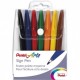 Stylo feutre Pentel Sign Pen S520 pointe en nylon largeur de trait 0,8 mm existe noir, bleu, rouge, vert et assortis 7 couleurs