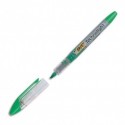 Surligneur Bic Technolight de poche pointe biseautée encre liquide coloris au choix - Vert