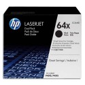 HP 64XD (CC364XD) - Lot de 2 cartouches toner noir de marque HP CC364XD (HP 64X x 2)