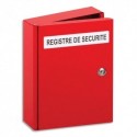 LIFEBOX Coffret registre de sécurité, protège le Livret de sécurité relatif à un ERP L35xH26,5xP6,5 cm