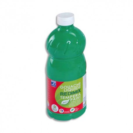 LEFRANC & BOURGEOIS Gouache liquide 1 litre vert franc