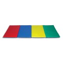 SUMO 4 tapis de gym 2x1m 4 couleurs bleu, jaune, rouge, vert
