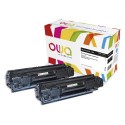 OWA Pack de 2 toners compatibles noir HP CE278AD/CNO CRG726 K35356OW