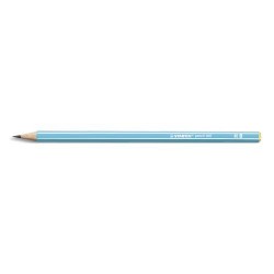 STABILO Crayon graphite hexagonal 160 HB, corps bleu clair