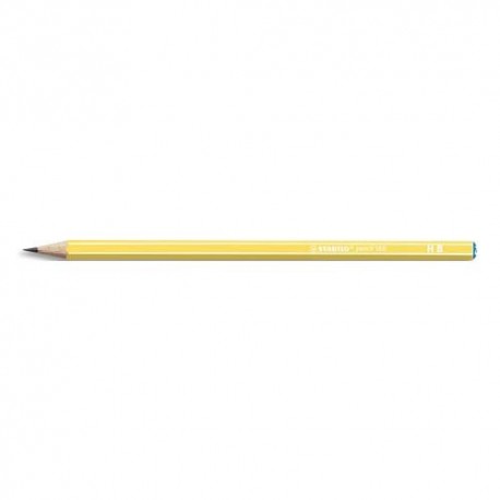 STABILO Crayon graphite hexagonal 160 HB, corps jaune