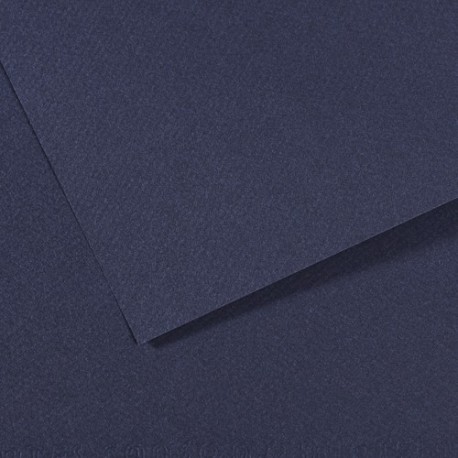 CANSON Manipack de 25 feuilles papier dessin MI-TEINTES 160g 50x65cm bleu indigo