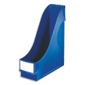 LEITZ Porte-revues PP avec large poignée - H32 x P29 cm - Dos 9 cm - Bleu