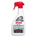 SPADO Spray 500 ml Nettoyant alu inox chrome 2en1 dégraisse détartre, fait briller parfum jardin exotique