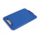 PERGAMY Porte Bloc Boîte en plastique pour documents format A4+, Bleu - Dimensions L24,1xH34,3xP3,2cm