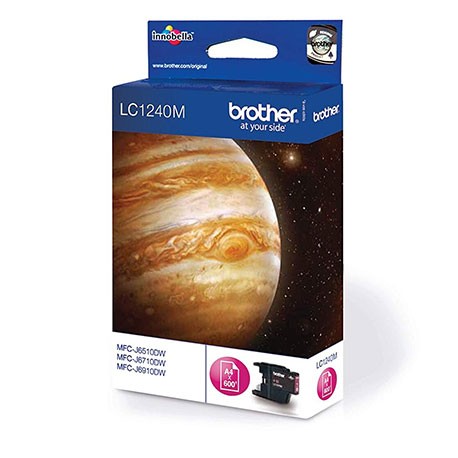 BROTHER LC-1240M (LC1240M) cartouche jet d'encre magenta de marque brother LC1240M (LC-1240M)