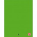 Cahier 24x32 96 pages grands carreaux piqure 90g Couverture polypropylène - Vert