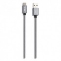 PNY Câble USB 2.0 métallique vers USB Type-C 1M GR C-UA-TC-CFL20-03