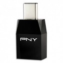 PNY Adaptateur USB Type-C vers USB NR A-TC-UF-K01-EF