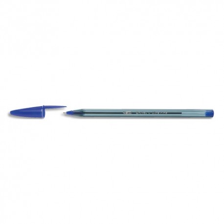 BIC Stylo bille CRISTAL EXACT pointe aiguille 0,7 mm. Encre Bleue.