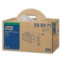 TORK Boîte distributrice de 280 Chiffons de nettoyage Industriel pliés - Format : 42 x 38 cm coloris gris