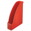 Porte-revues Leitz Plus - Rouge clair - H30 x P27,8 cm - Dos 7,8 cm