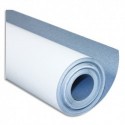 CLAIREFONTAINE Rouleau de papier à peindre, 1 face Blanche, 1 face Bleue, 120g - Format : 100 x 0,50 m
